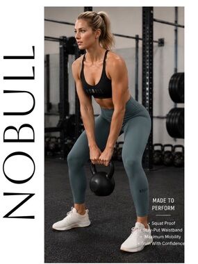 NOBULL Women’s High Rise Leggings Sage Green Medium